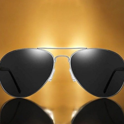 Women Aviator Sunglasses with Polarised and UV Protected Lens